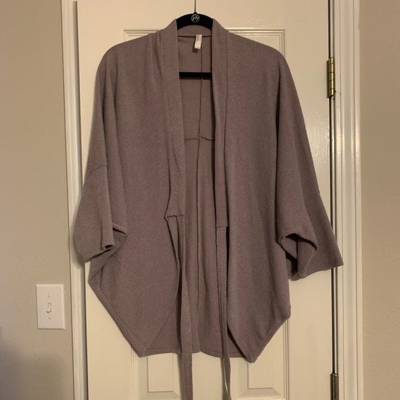 Mauve tie sweater - Picture 1 of 5